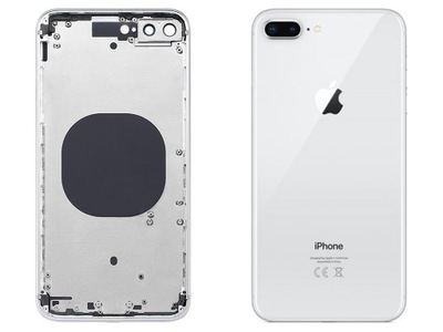 iPhone 8 Plus Korpus Ramka Obudowa Tył Silver