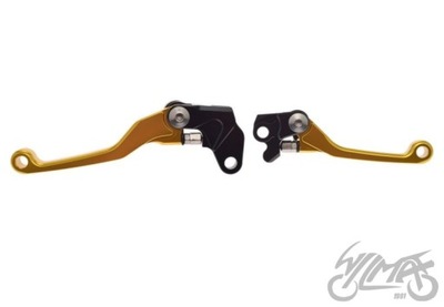 LEVER BRAKES I CLUTCH SET FOR SUZUKI RM YELLOW COLOR  