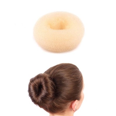 WYPEŁNIACZ DO KOKA BALETOWEGO DONUT ECRU 8 CM