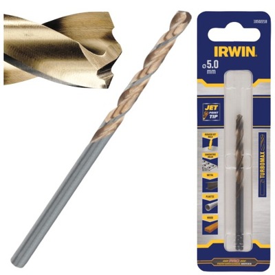 IRWIN WIERTŁO DO METALU TURBOMAX 5,0 mm