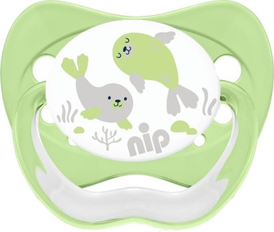 nip Smoczek 2 "Family", 5-18m, 2 szt, latex