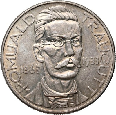 II RP, 10 złotych 1933, Romuald Traugutt, st. 2+