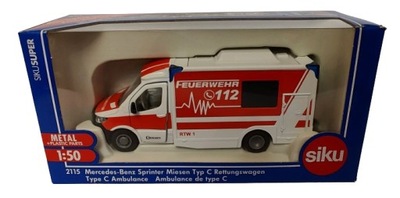 Siku Super 2115 1:50 Mercedes-Benz Sprinter Karetka Ambulans