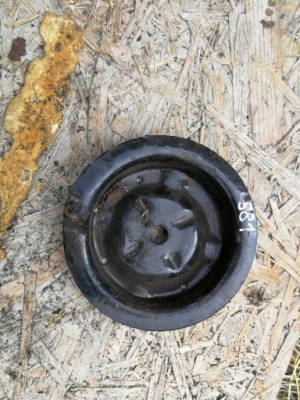 Тарелка основание пружины перед bmw e30 фото №1