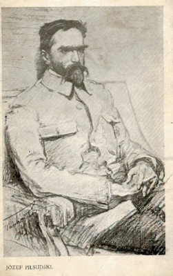Pocztówka Józef Piłsudski