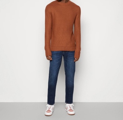 Sweter męski Jack&Jones, M, brązowy