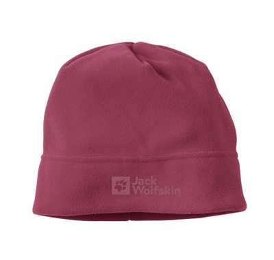 Czapka polarowa z logo Jack Wolfskin REAL STUFF BEANIE