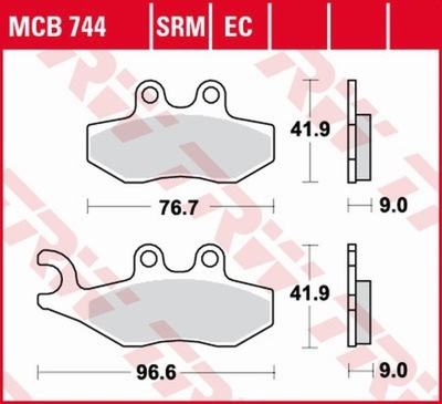 ZF КОЛОДКИ ТОРМОЗНЫЕ KH353 SINTER APRILIA SPORTCITY 2T 50 '08-'13, SPORTCITY