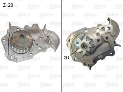 VALEO 506573 POMPE À EAU REFROIDISSEMENT MOTEUR 