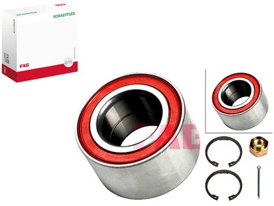 Набір підшипник колеса перед l/p chevrolet aveo kalos lanos spark daewoo фото №1