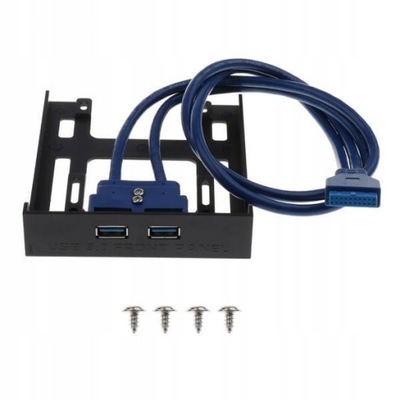 2x USB3.0 2 porty 3,5-calowy panel przedni USB Hub