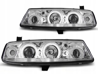 ŽIBINTAI OPEL CALIBRA RINGI + HALOGENAS LED SONAR CHROM 