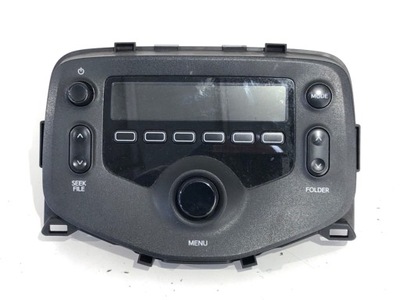 Радио toyota aygo ii 86120-0h040 проигрыватель мультимедиа, стерео фото №1