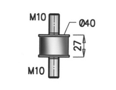 [DIN64804] ПОДУШКА ЗАЖИМ RVI MAGNUM,MIDLINER