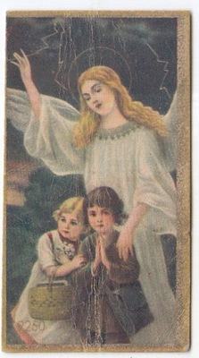 OBRAZEK ŚWIĘTY ANIOŁ STRÓŻ I DZIECI