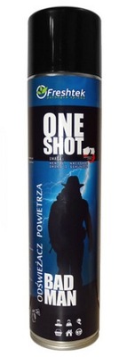 Freshtek ONE SHOT odświeżacz powietrza Bad Man