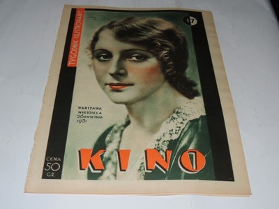 KINO 17/1931 N Wilińska, Harold Lloyd, St Osiecki