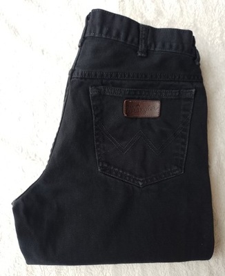 spodnie jeans męskie WRANGLER TEXAS 34/30 czarne