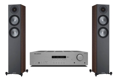 CAMBRIDGE AUDIO AXR100 + MONITOR AUDIO BRONZE 200