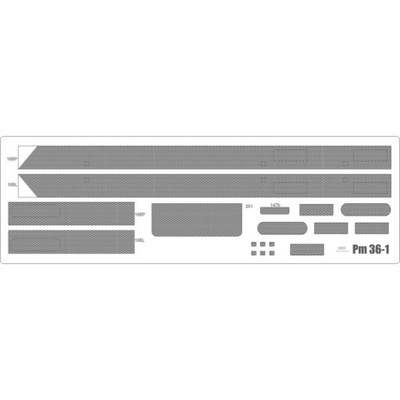 Angraf - Grawerowane pomosty do parowozu Pm36