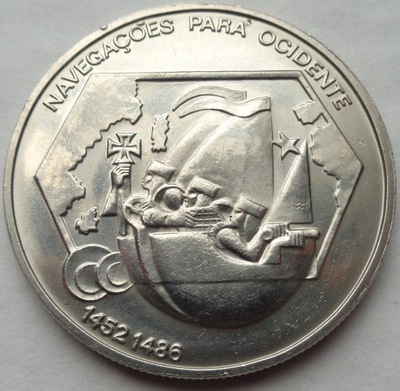 PORTUGALIA - 200 escudos 1991 - Nawigacja
