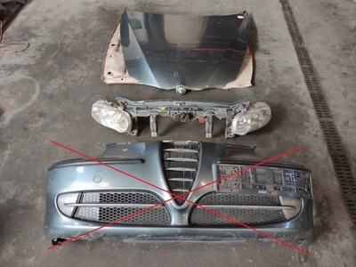 Капот + лампа левая правая перед alfa romeo 147 i 650/a фото №1