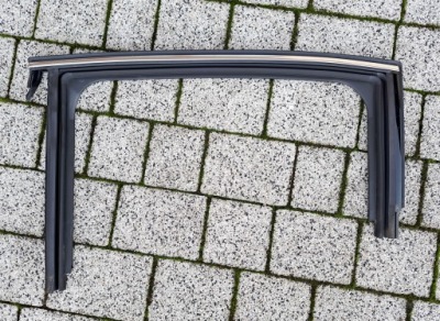 Молдинг рамка дверь задняя левая peugeot 208 i 9811335580 хром фото №1