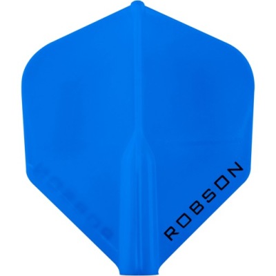 Piórka do lotek rzutek dart Robson Plus Standard No2 Niebieskie