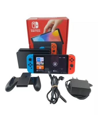 KONSOLA NINTENDO SWITCH OLED KOMPLET GWARANCJA