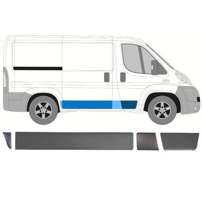 Zestaw listew do Fiat Ducato 2006-2014 / Prawa