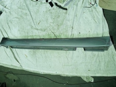 Молдинг порог правая bmw e60 e61 lift 7178122 a52 фото №1