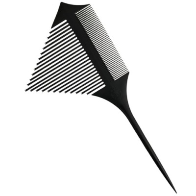 GRZEBIEŃ DO PASEMEK KOLORYZACJI WŁOSÓW TRÓJKĄT TRI