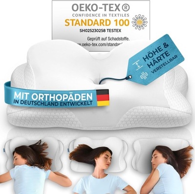 PODUSZKA ORTOPEDYCZNA GLUECKSTOFF MEMORY FOAM