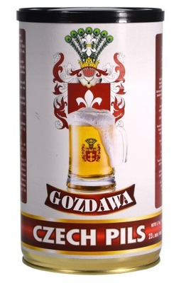GOZDAWA piwo jasne CZECH PILS brewkit domowe 23L
