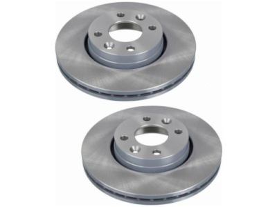 Тормозные диски перед renault logan i 1.4-1.6 04-15 ii 1.6 13- captur i 0.9 13- фото №1