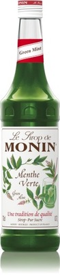 Syrop green mint Monin zielona mięta + gratis*