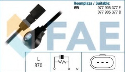 SENSOR DETONACIÓN STUKOWEGO VW  