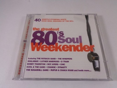 2XCD Various - The Greatest 80's Soul Weekender