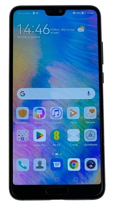 Huawei P20 pro CLT-L09 128GB single sim blue niebieski KLASA A/B