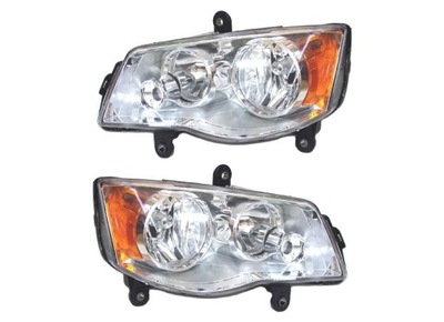 Комплект фары dodge grand caravan 2011-2016 фото №1