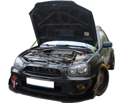 Амортизаторы капот двигателя subaru impreza ii 2 gd фото №1