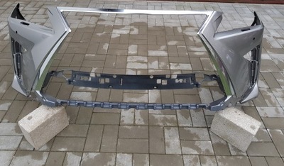 Бампер перед lexus rx iv 15-19 200t 450h хром фото №1