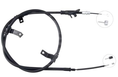 Трос гальма ручного hyundai sonata 98-04 lt фото №1