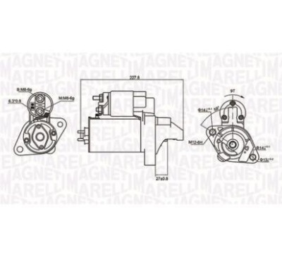 Mm стартер 12v audi a4 2.4,audi a4 фото №1