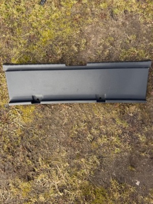 Накладка защита поперечина заднего пластик renault arkana рестайлинг фото №1