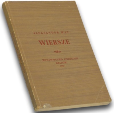 Wiersze - Aleksander Wat