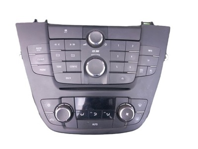 13273252 PANEL CONTROL RADIO AIR CONDITIONER OPEL INSIGNIA A 09-13 EUROPE  