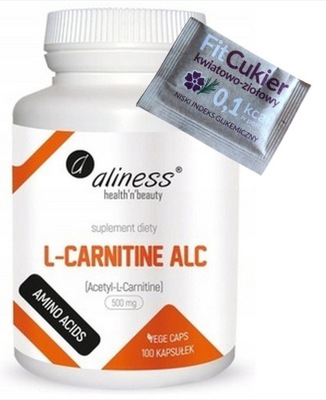 Aliness Acetylo-L-Karnityna ALCAR 500 mg 100 kaps