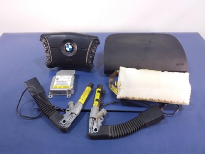 Bmw x5 e53 подушки безопасности натяжители блок управления комплект фото №1