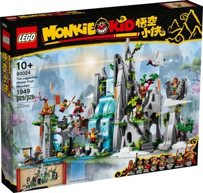LEGO Monkie Kid 80024 Legendarna Góra Kwiatów i Owoców MISB